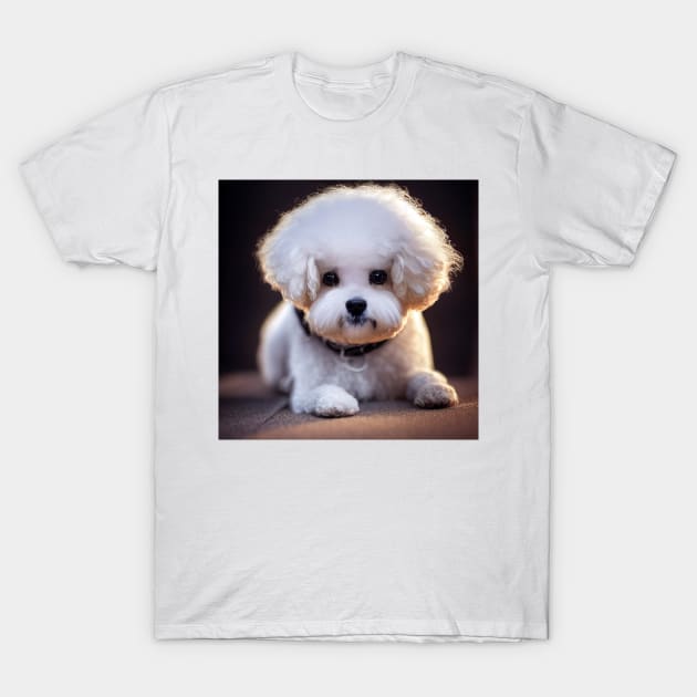 Snowball, bichon frise dog T-Shirt by Aimages